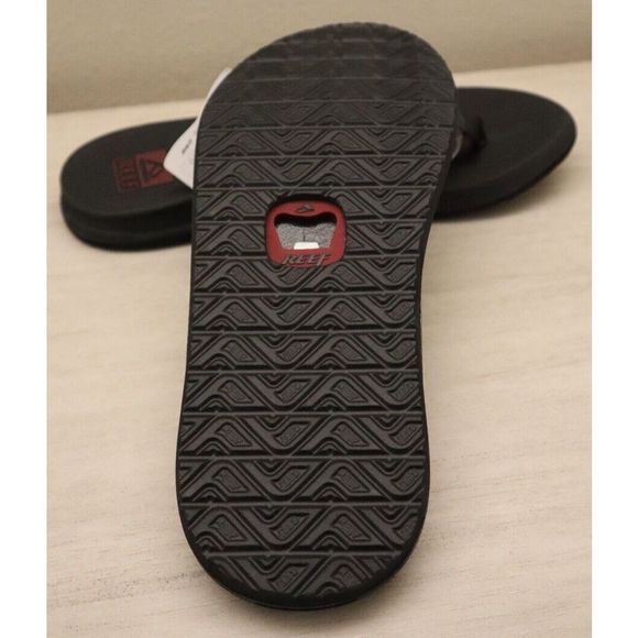 Reef CI6621 Unisex Men's Sz 9 Women's Sz 10.5 Red/Raven Element TQT Sandals - Picture 2 of 10